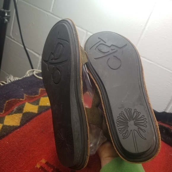 OTBT Fallbrook green suede gladiator sandals - Picture 3 of 12